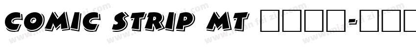 Comic Strip MT 语言英文字体转换